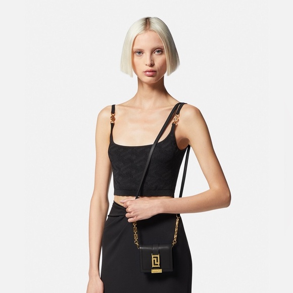 Versace greca goddess chain wallet crossbody bag NWT - Picture 5 of 12